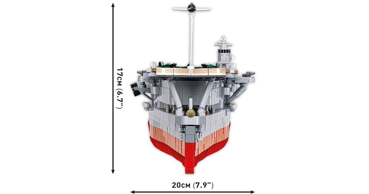 COBIAkagi Aircraft Carrier Constructiespeelgoed  (Schaal 1:300)