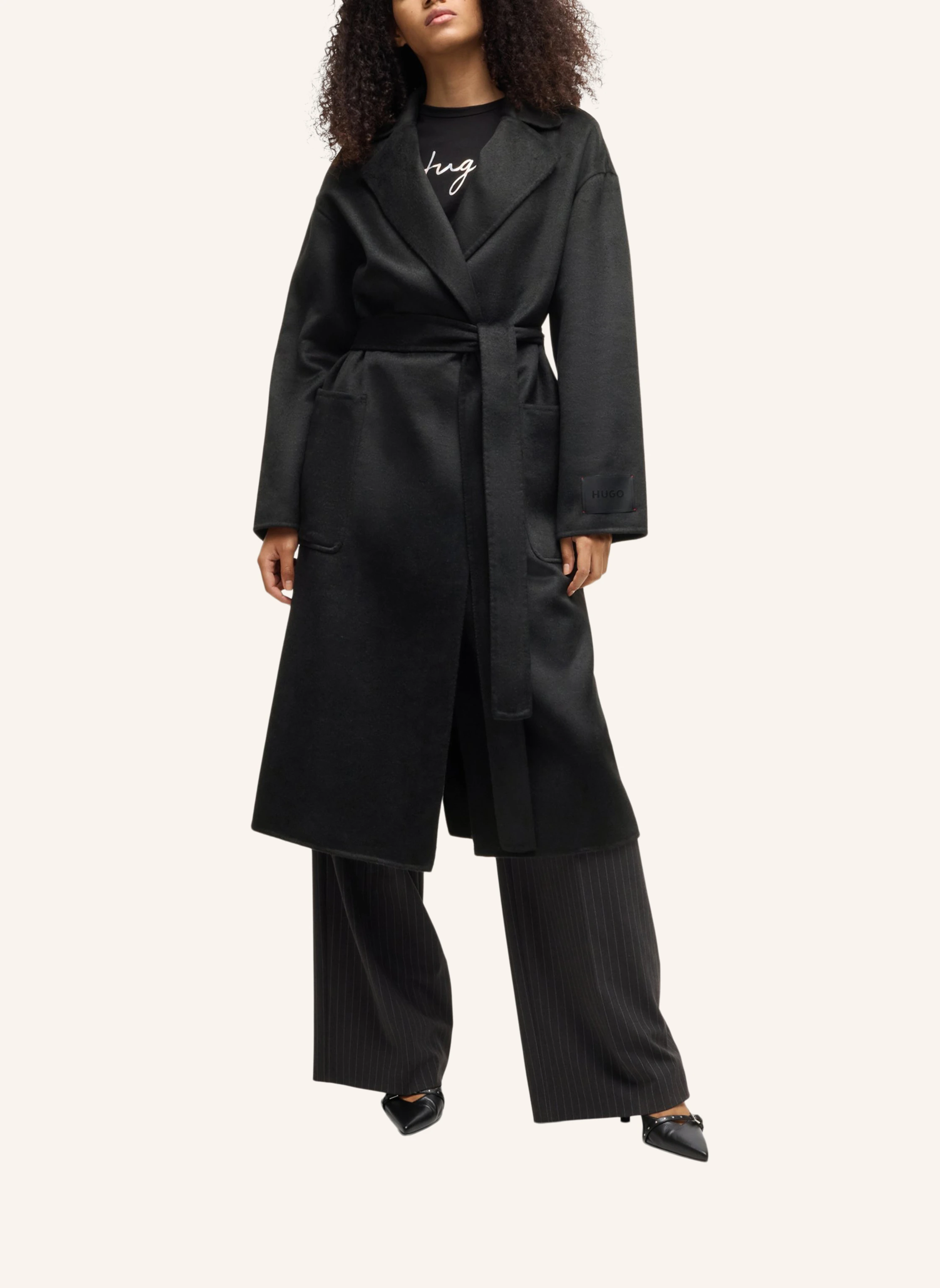 HUGO Klassischer Mantel MACLARA-1 Oversize Fit