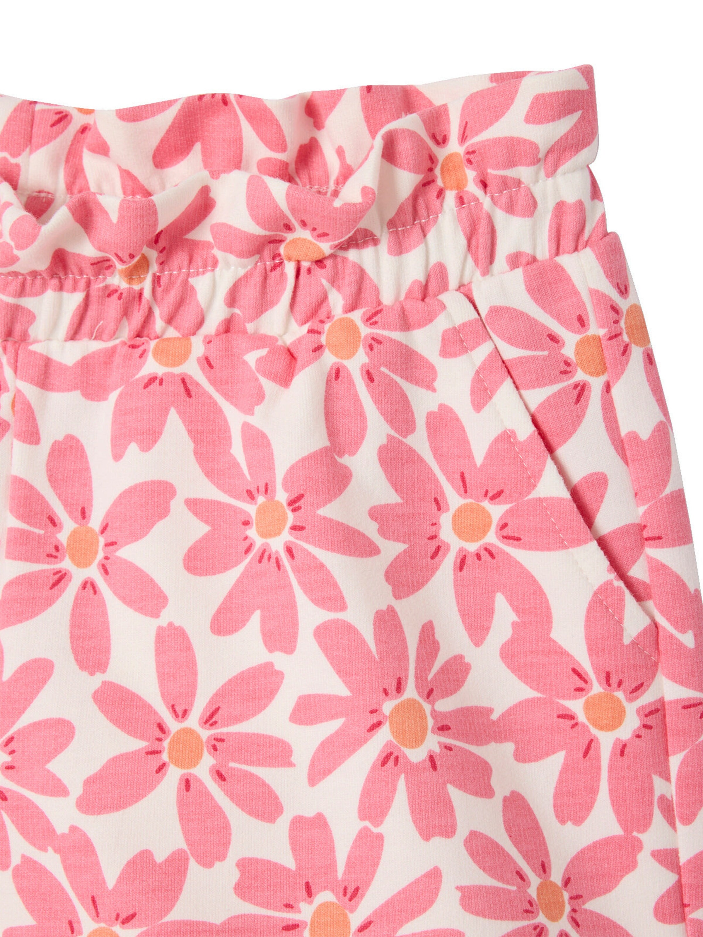 Vertbaudet 2er-Pack Mädchen Shorts koralle