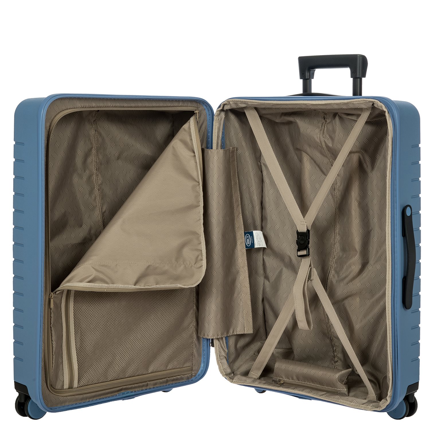 Bric's Ulisse Trolley Expandable Medium grey blue