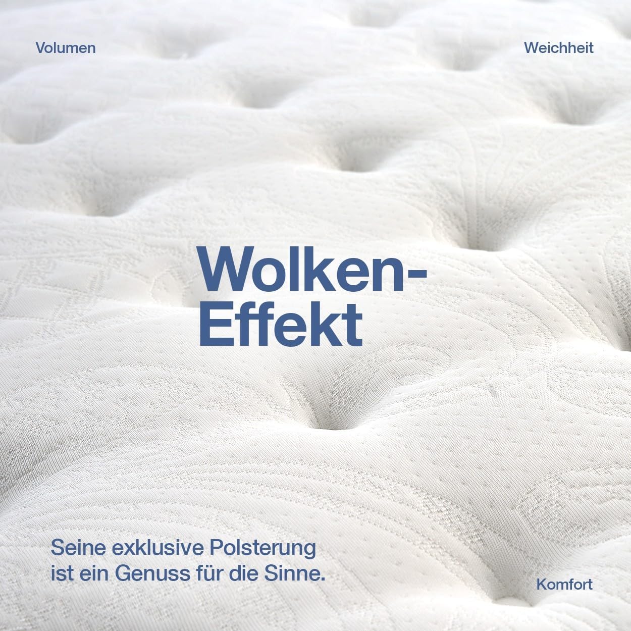 KUO Dream LuxDream Matratze, viskoelastisch, mit Wolkeneffekt, Dicke 30 cm, 80 x 200 cm