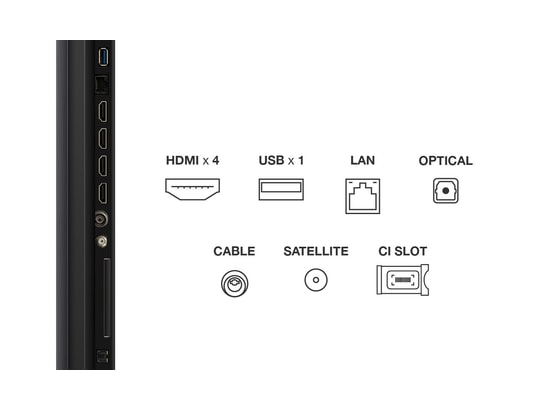 TCL - TV Mini LED 4K 139 cm 55Q7C 4K QD-Mini LED avec Google TV 2025