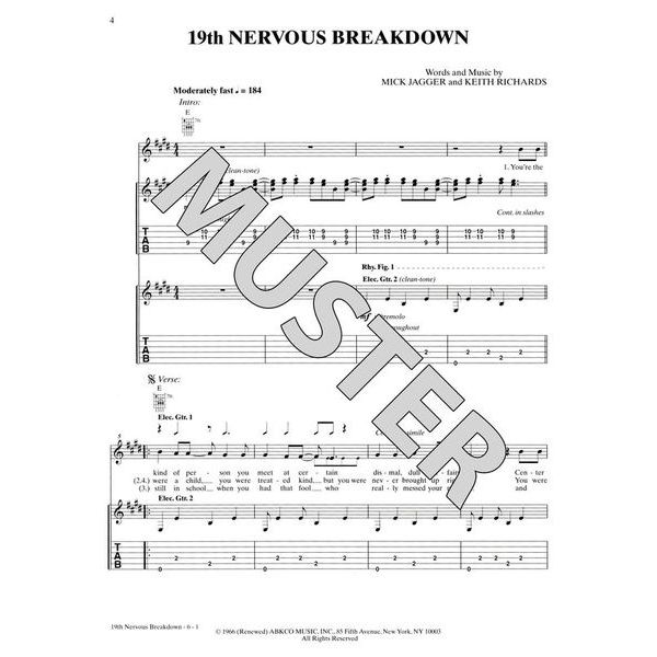 Alfred Music Publishing The Rolling Stones Easy Guitar
