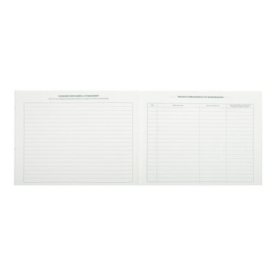 Exacompta - Registre de sécurité ERP - 32 pages - 24 x 32 cm