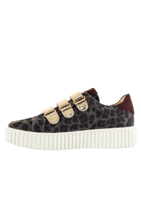 Baskets basses vanessa wu maelle leopard