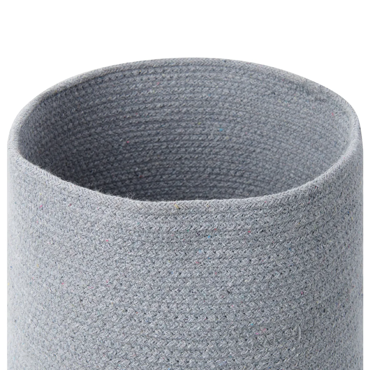 Beliani Paniers BASIMA en coton beige et gris