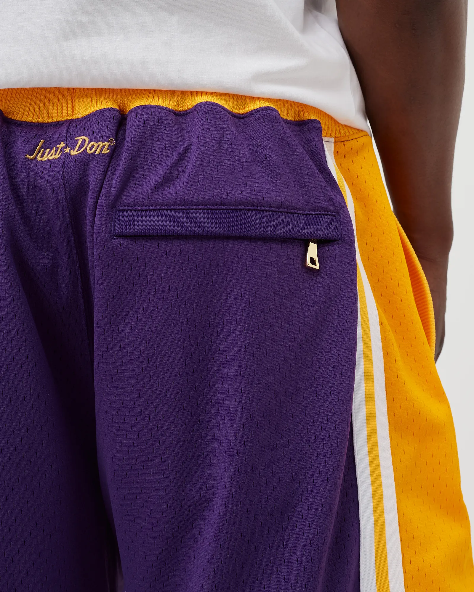 Mitchell & Ness NBA JUST DON SHORTS LOS ANGELES LAKERS ROAD 1996