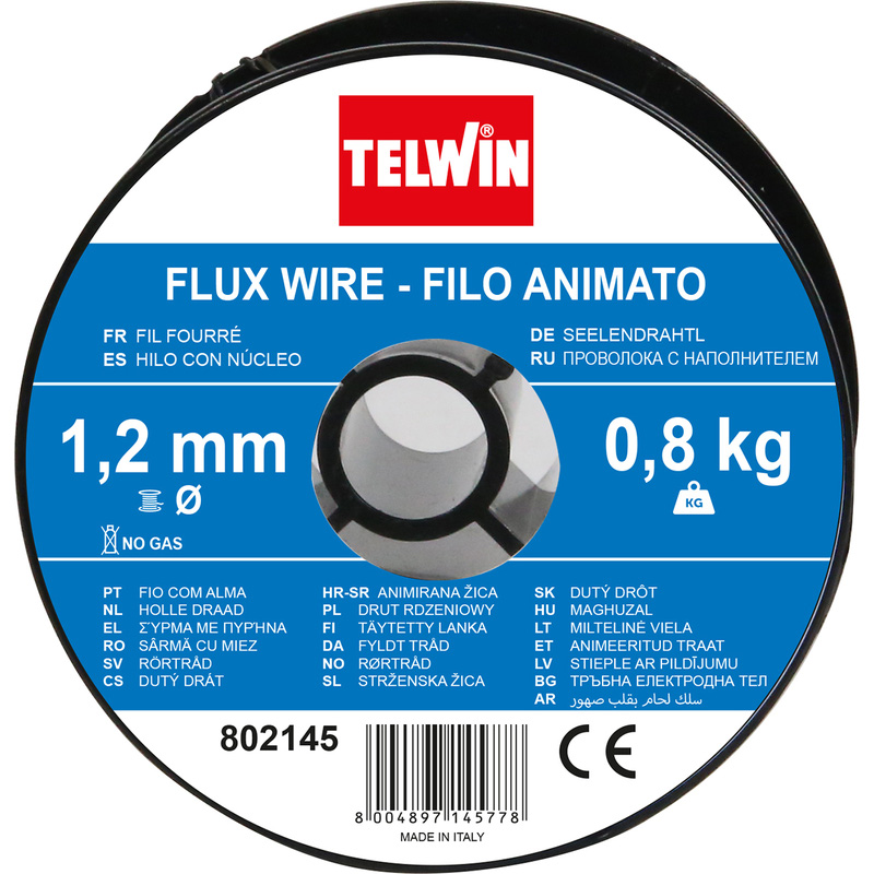 Telwin draadspoel flux Ø1,2mm 0,8kg