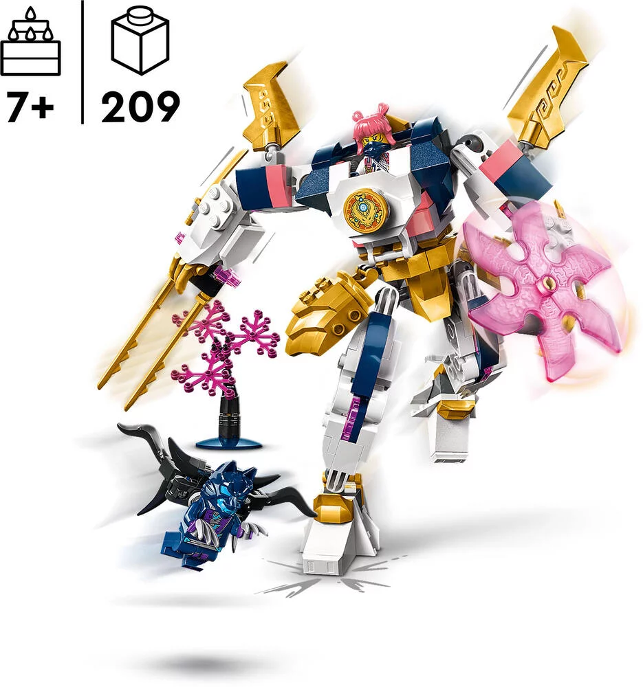 LEGO®NINJAGO®71807 - LE ROBOT ELEMENTAIRE DE LA TECHNOLOGIE DE SORA