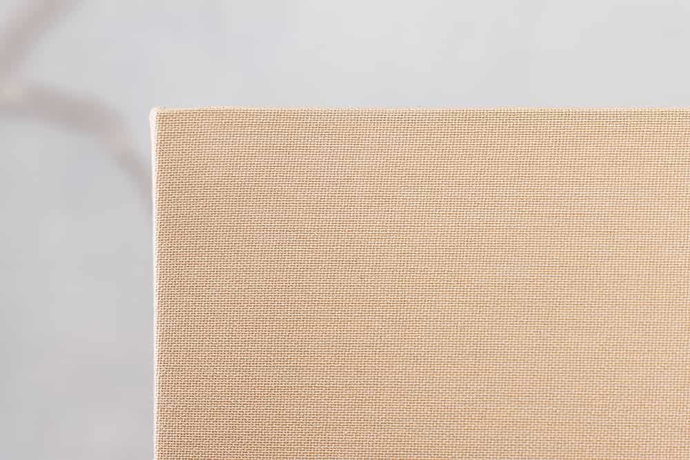 Handgefertigte Stehlampe EUPHORIA 165cm natur Longanholz beige mit Lampenschirm