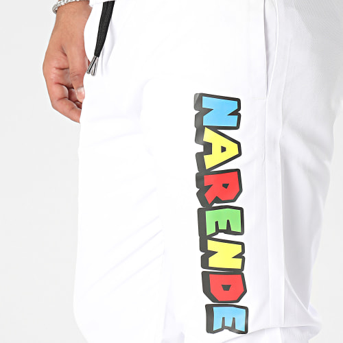 Pantalon Jogging Diamant Narende Blanc