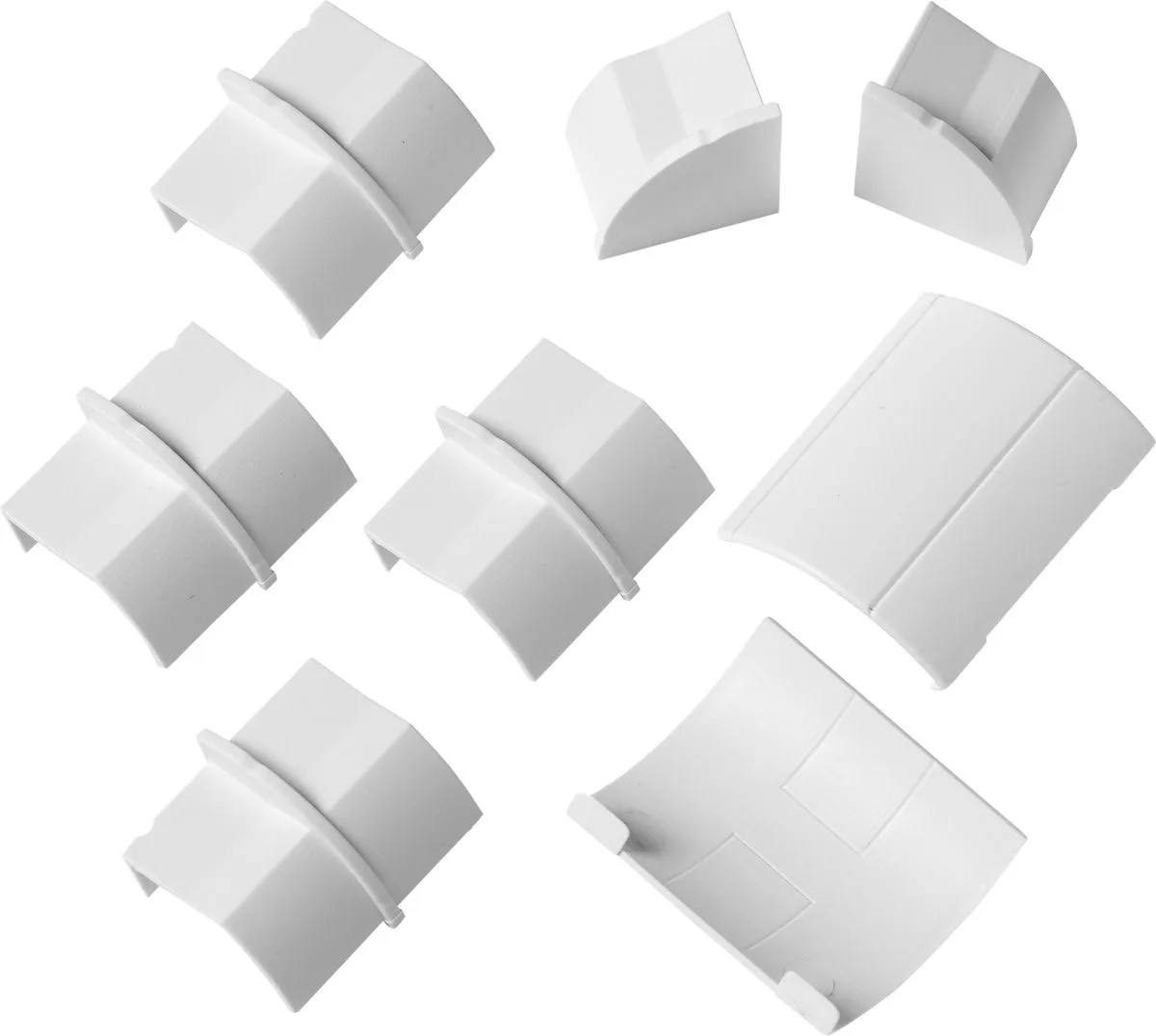 Pack de connecteurs pour D-Line Trim 22/22 mm Caches-câbles