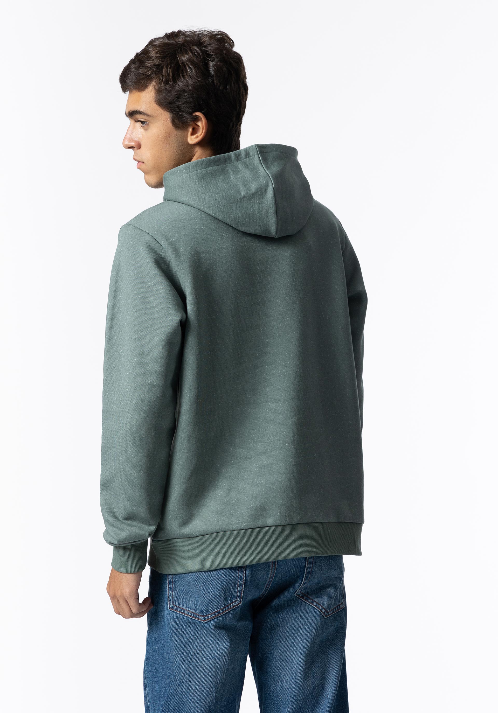 Hoodie com Bordado Frontal