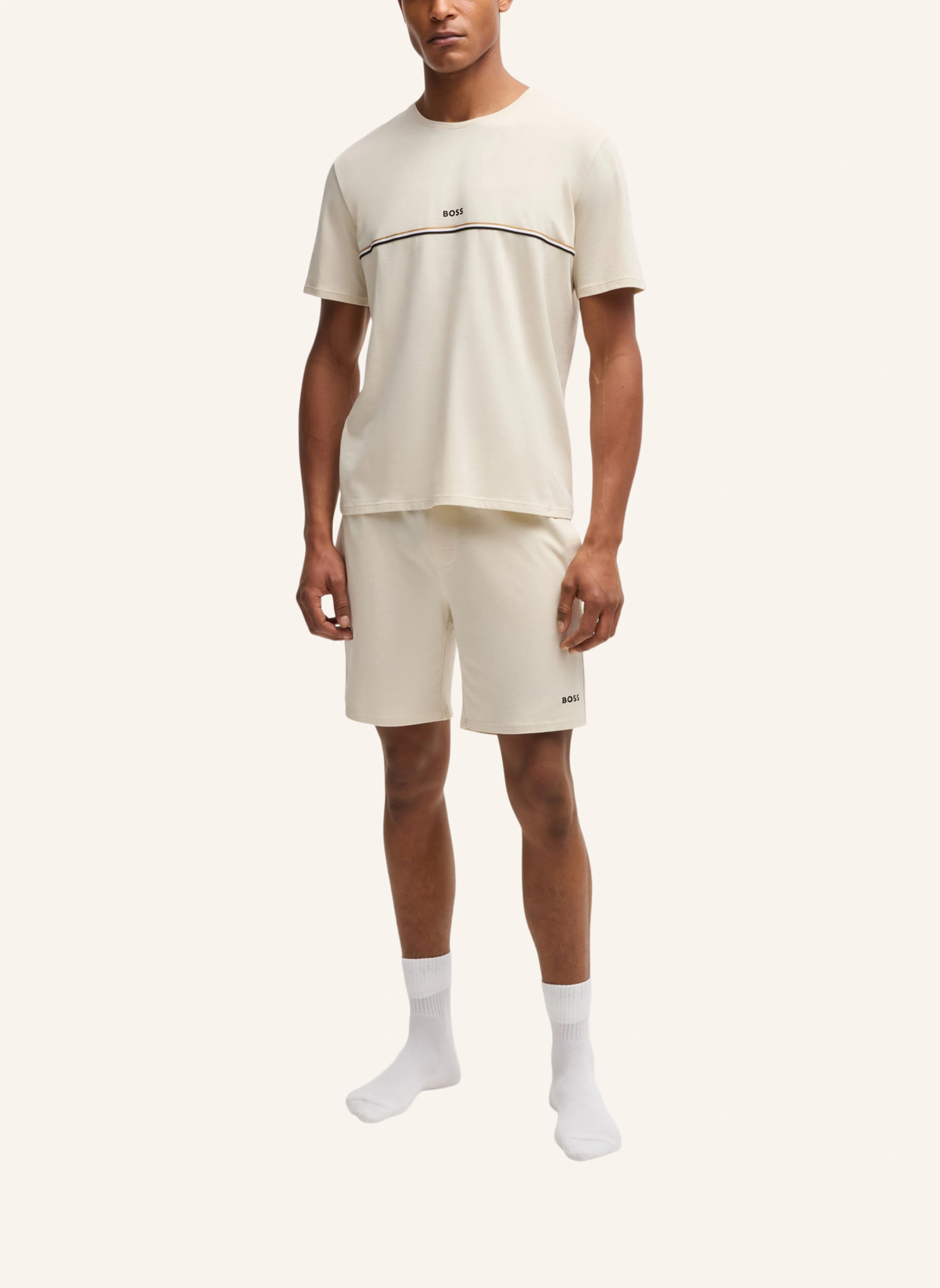 BOSS Pyjama-Oberteil UNIQUE T-SHIRT Regular Fit