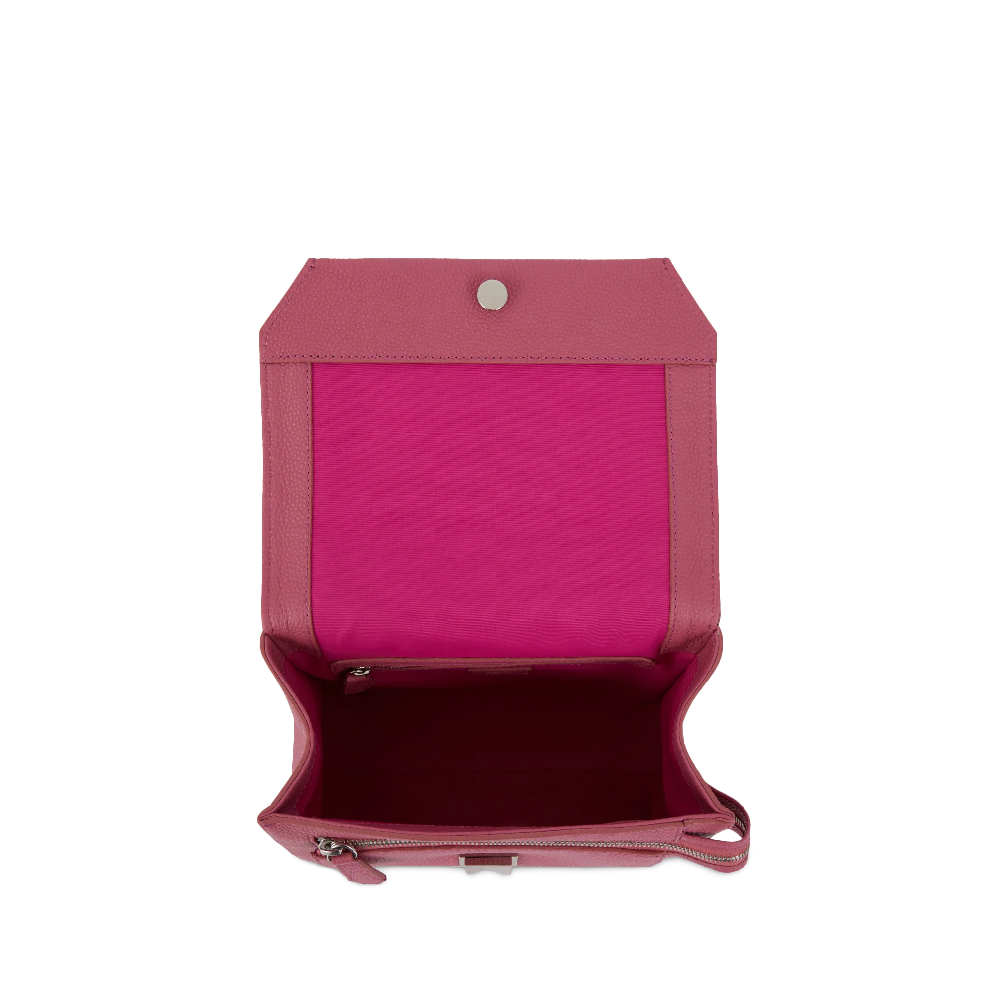 Sac rabat S Ninon de Lancel-Cerise/Citrouille
