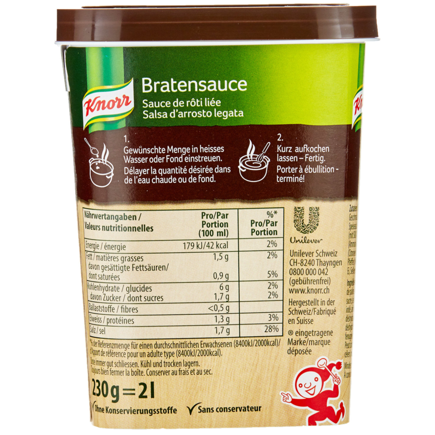 Knorr Bratensauce Granulat