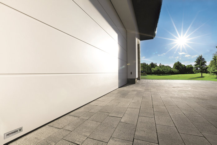 Garageport 240 x 200 cm med portautomatik No Rip G