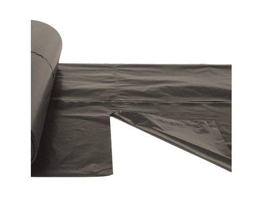 VIDAXL - Sacs poubelles 250 pcs noir 120 l