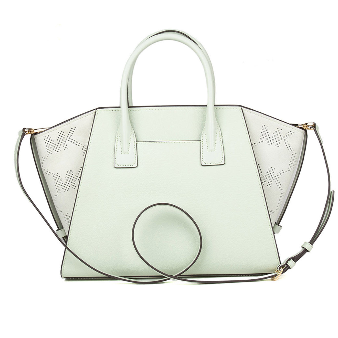 Michael Kors Sac à main en Cuir Avril vert - 42x26x13 cm