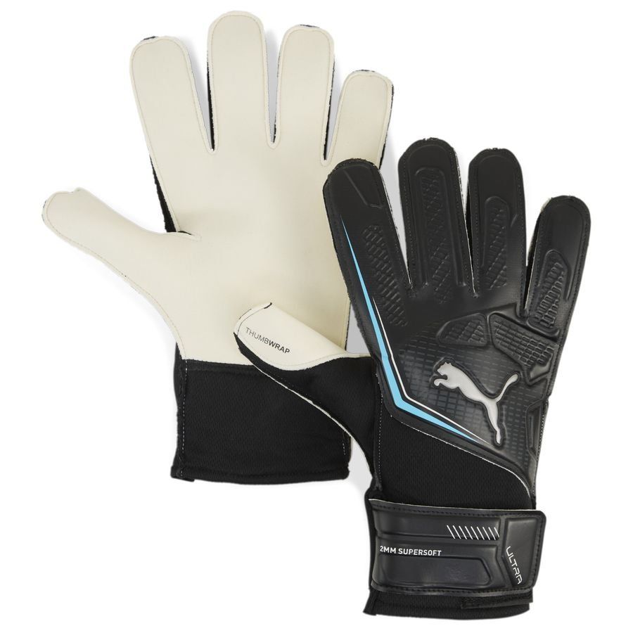 PUMA Gants de Gardien Ultra Play RC Eclipse - Noir/BLeu