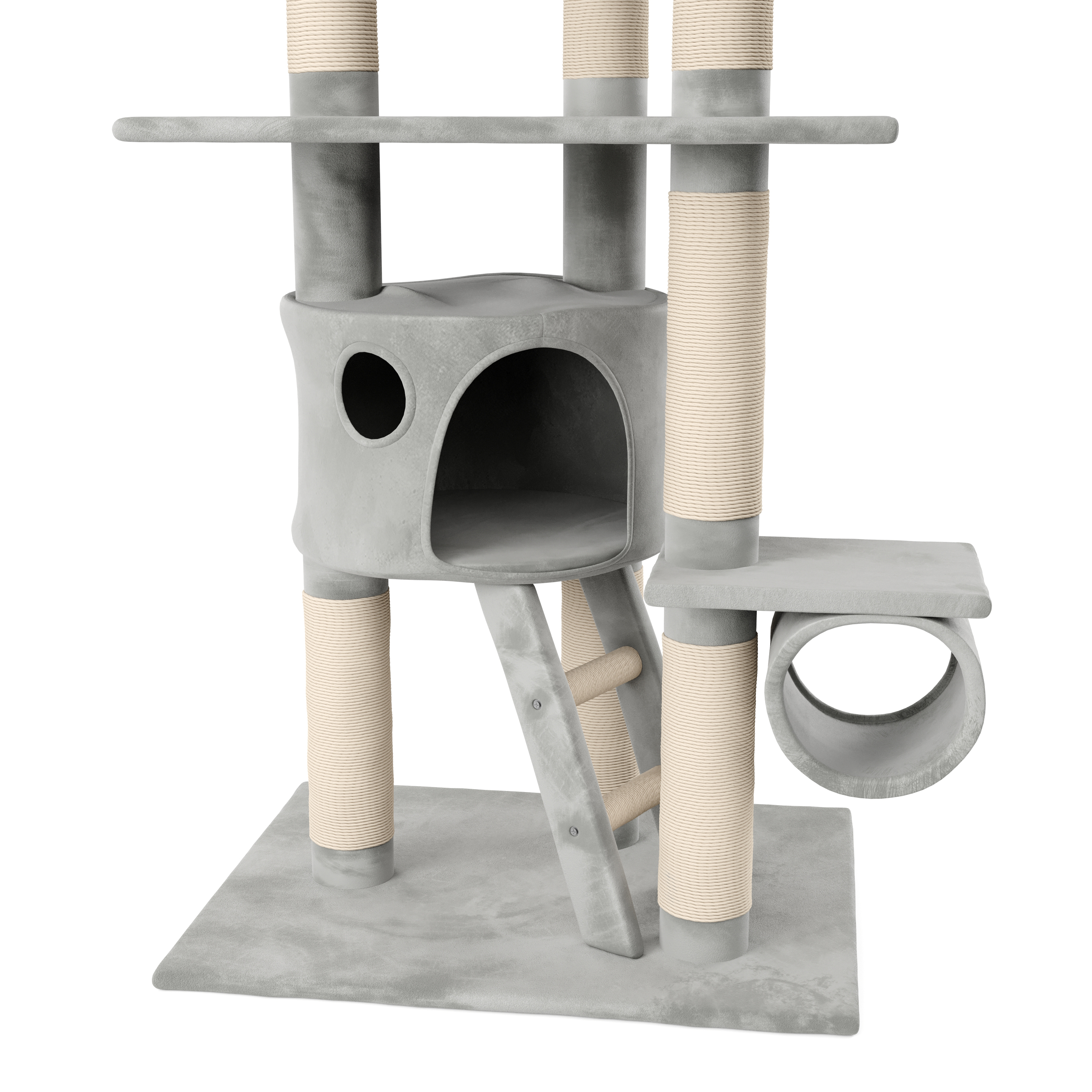 Katzenbaum FELIX 240 cm grau