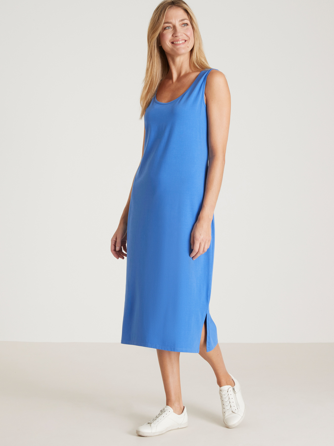 Lot de 2 robes en maille sans manches