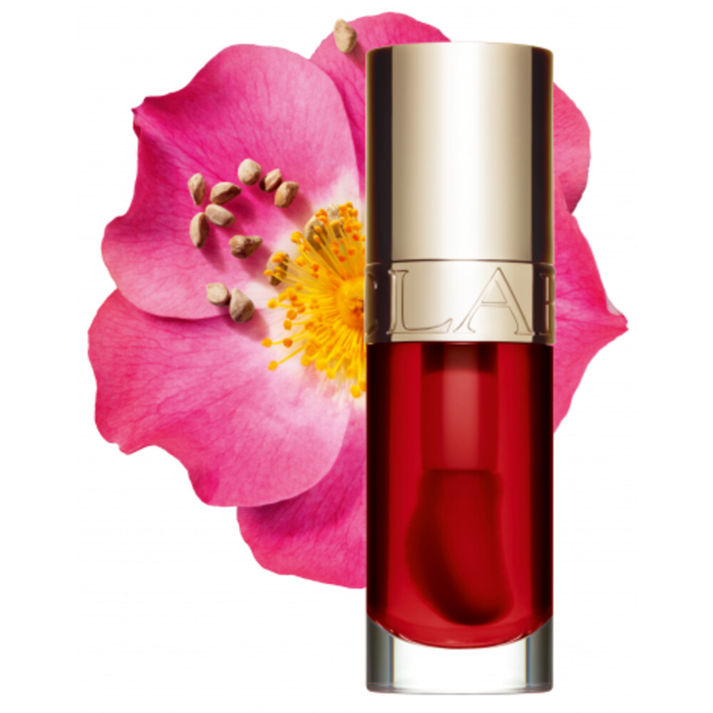 Clarins Lip Comfort Oil Lipolie 08 Strawberry7 ml