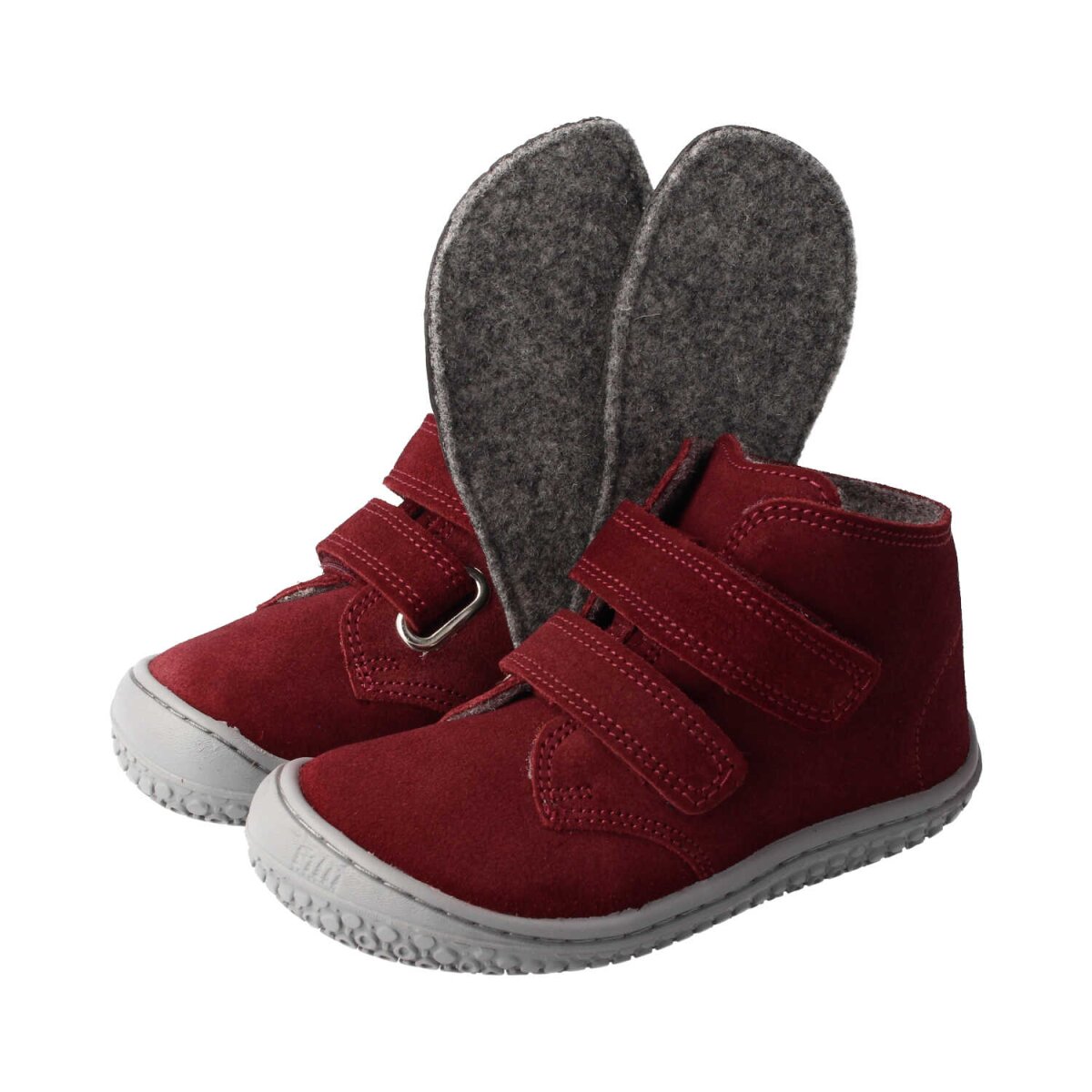 SL40013-F3 berry SNAIL velours fleece velcro Weite/S
