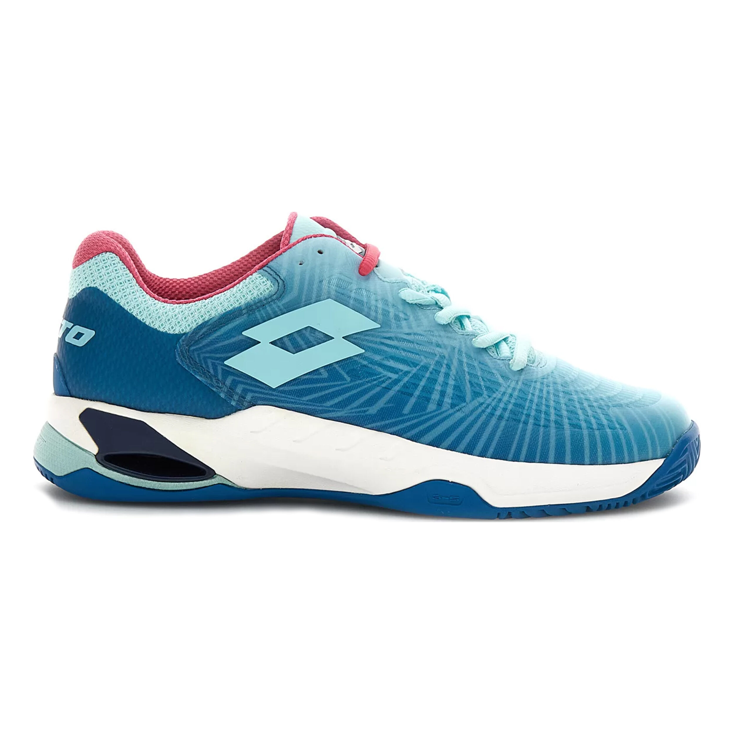 Lotto Mirage 100 II Chaussure Terre Battue Femmes - Turquoise , Bleu