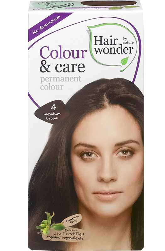 HENNA Hairwonder Colour & Care 4 braun 1 Stk