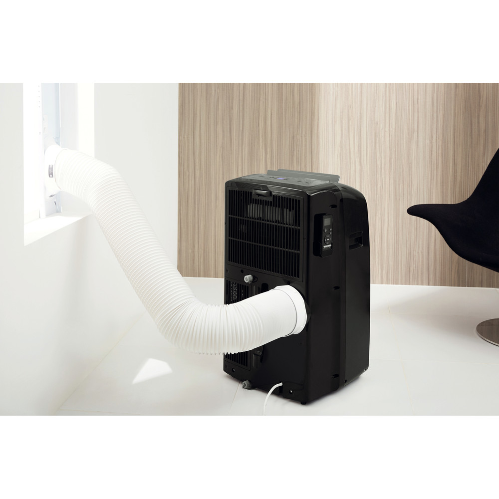 Whirlpool PACB29CO mobiele airconditioner 9000 BTU Zwart