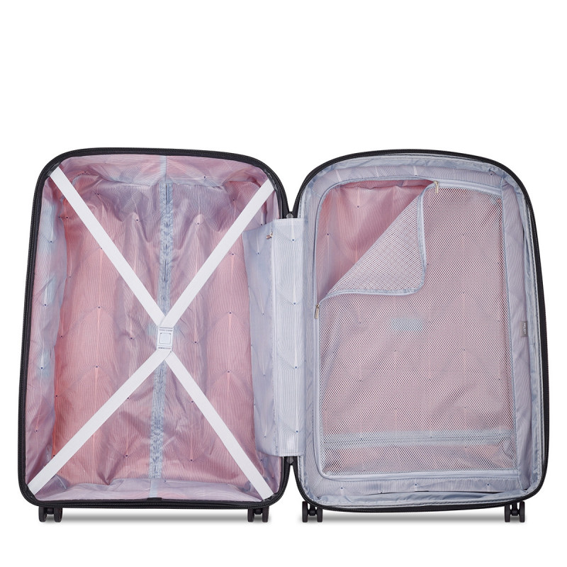 Valise rigide extensible Belmont Plus 76 cm Rouge