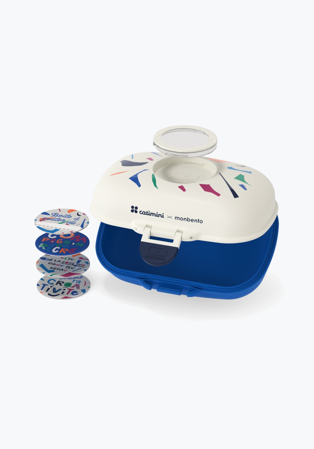 Monbento Kinder-Snackbox MB Gram Catimini Blue Tarrazzo