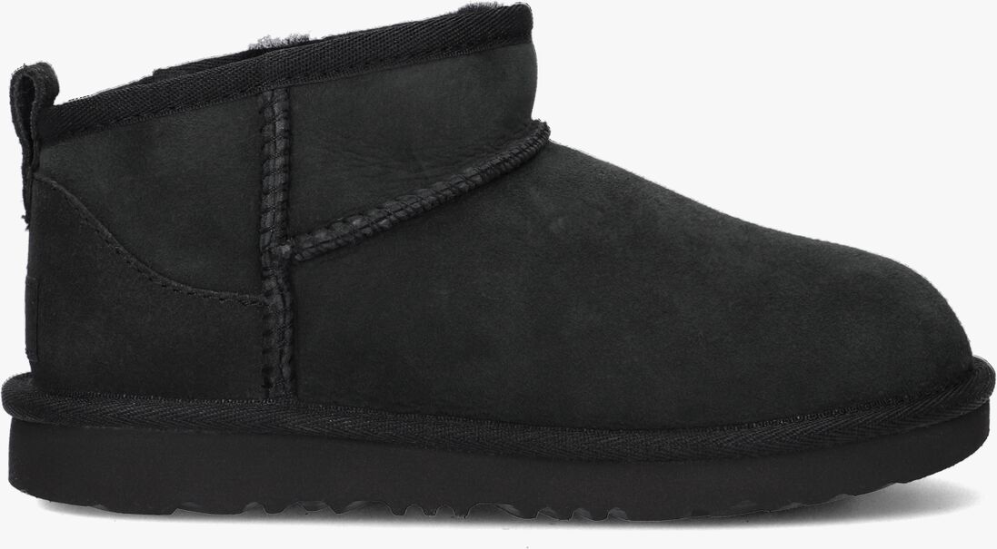 UGG zwarte ugg vachtlaarzen classic ultra mini kids