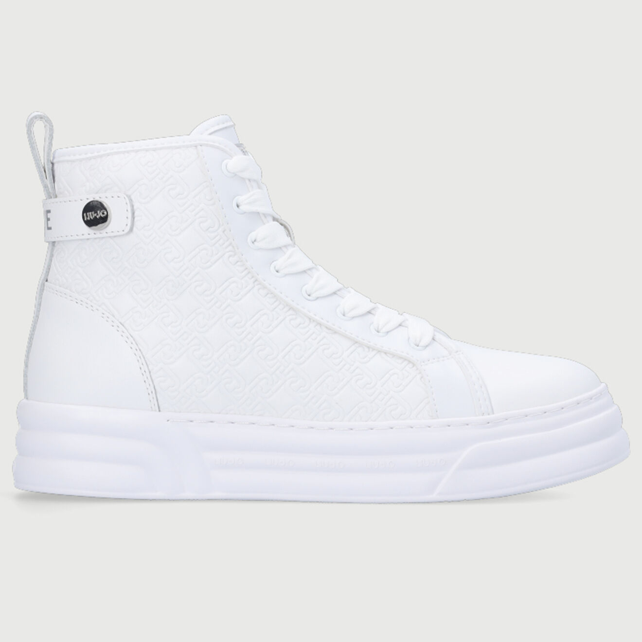 Liu-Jo Sneakers en Cuir Climo blanches