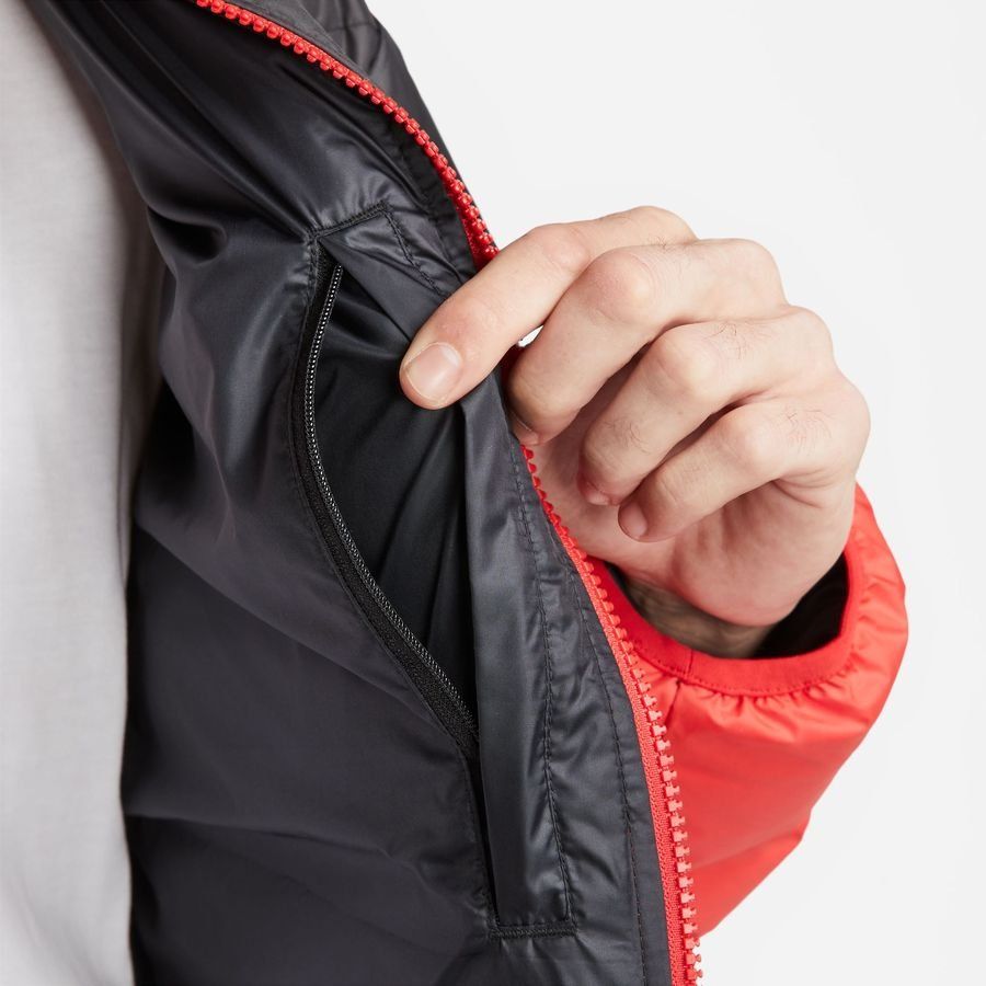 Nike Manteau d'Hiver Storm-FIT Coupe-Vent Primaloft Puffer - Rouge/Noir