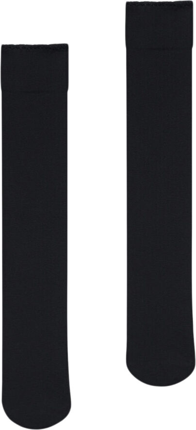 Wolford Velvet de luxe 50 knæstrømper Sort