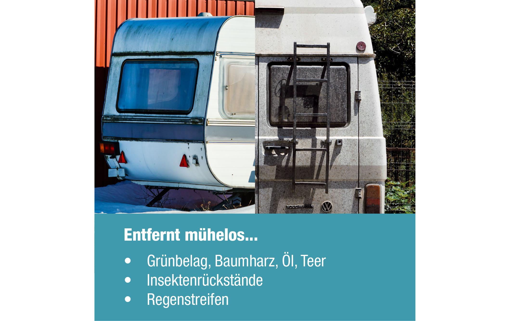 Caravan- und Wohnmobilreiniger 5 lHochwirksamer Wohnwagenreiniger zur optimalen Aussenreinigung