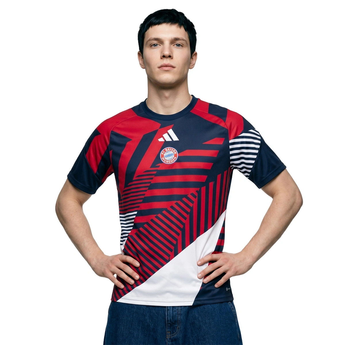 T-Shirt adidas FC Bayern Pre-Match 2026-2027