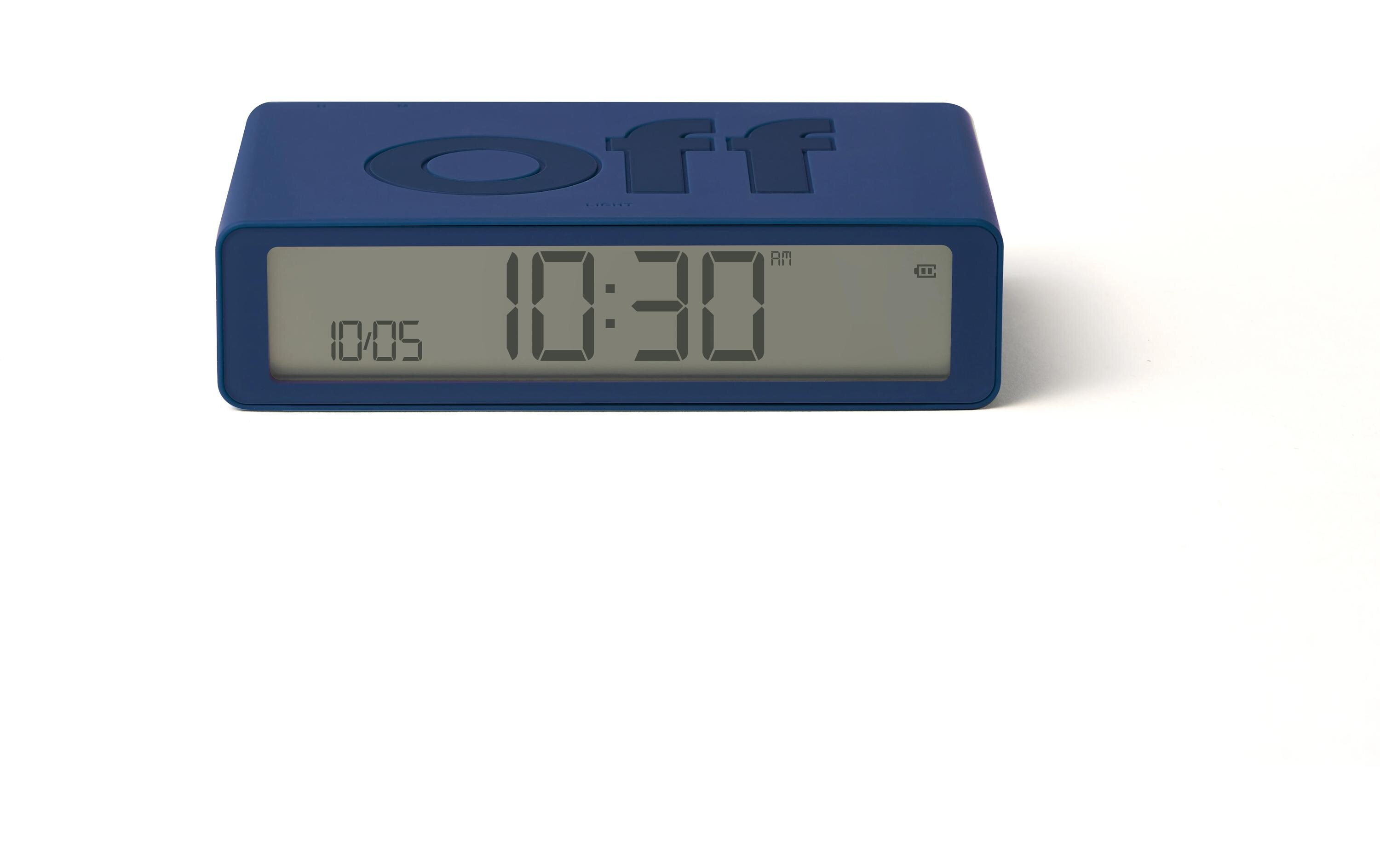 Digitalwecker Flip Classic DunkelblauLCD-Wecker