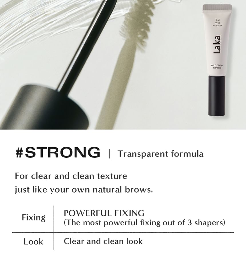 Laka - Wild Brow Shaper - 3 soorten