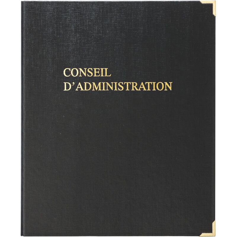 Reliure légale et obligatoire conseil d'administration Le Dauphin 922, 21 x 29,7 cm 100 pages