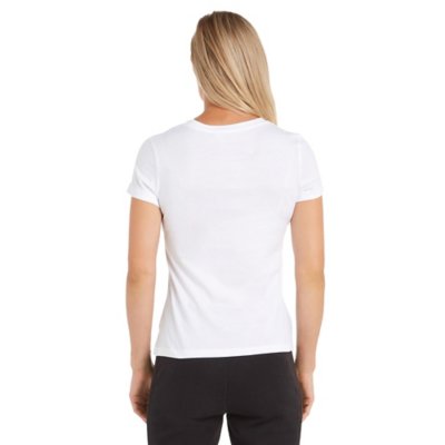 Tee-shirt à manches courtes femme Core Instit Logo Slim Fit CALVIN KLEIN
