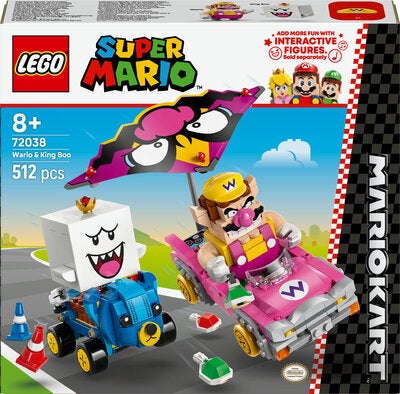 LEGO Super Mario 72038 Mario Kart – Wario og King Boo