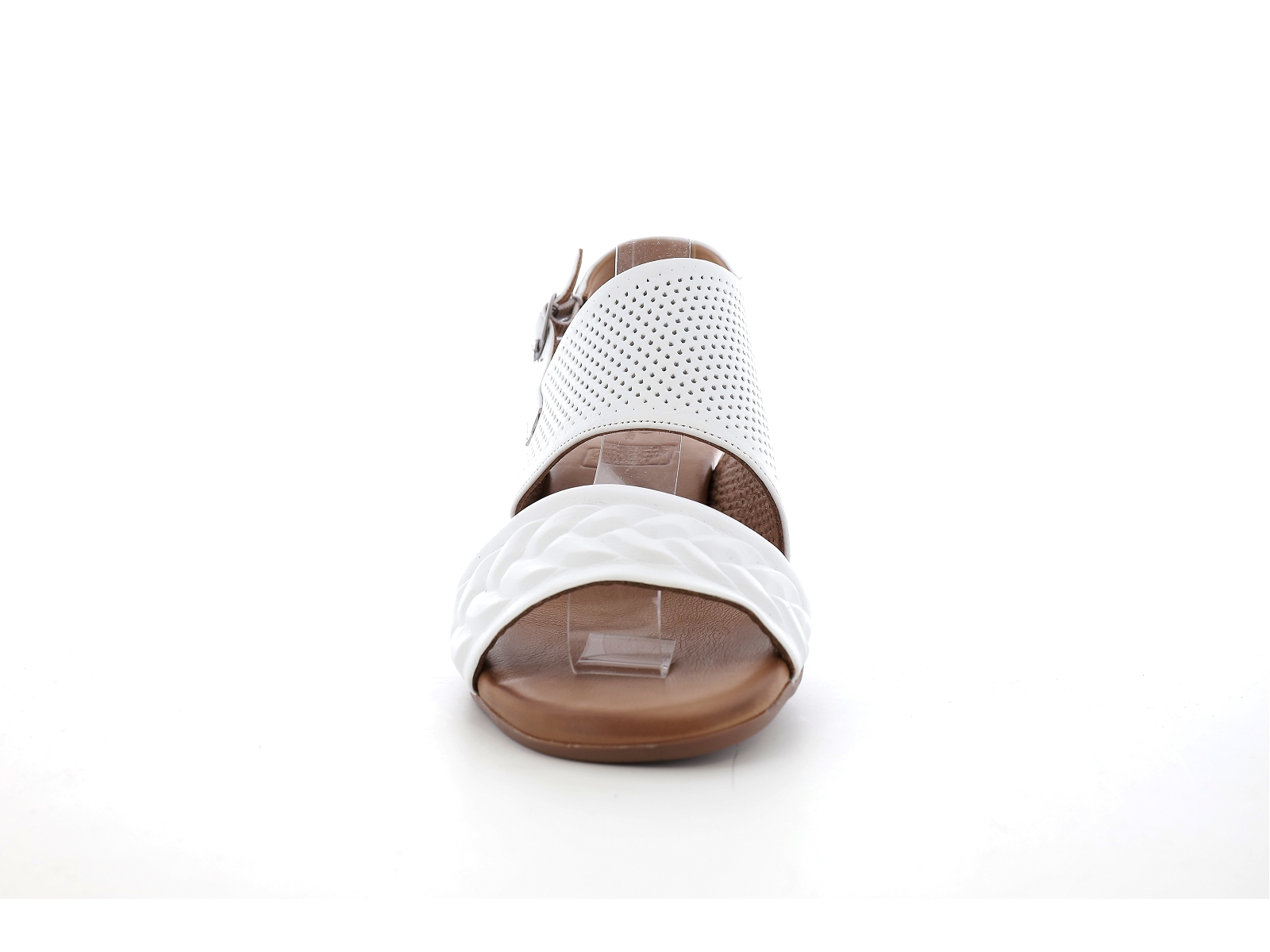Metamorf ose-NACARE Cuir Blanc