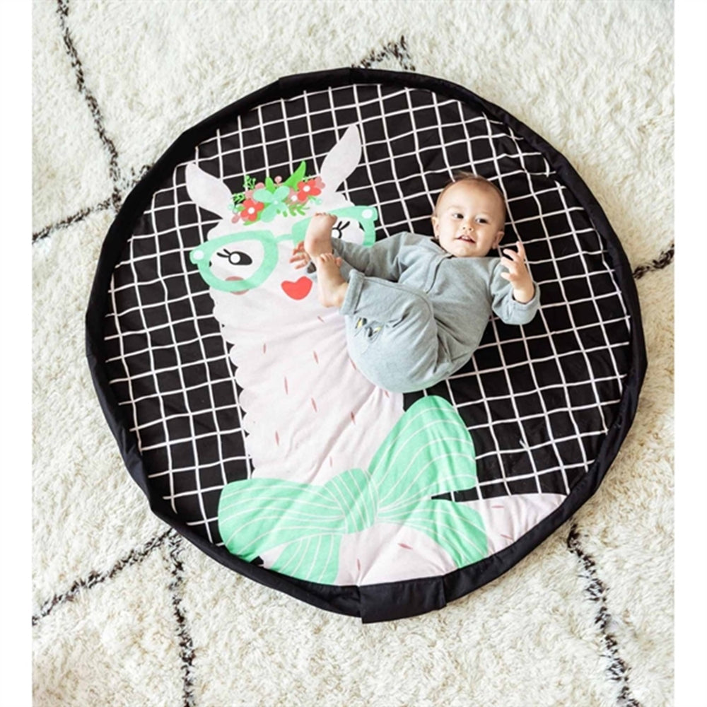3-i-1 Legetæppe Soft Lama - Play&Go → Luksusbaby.dk