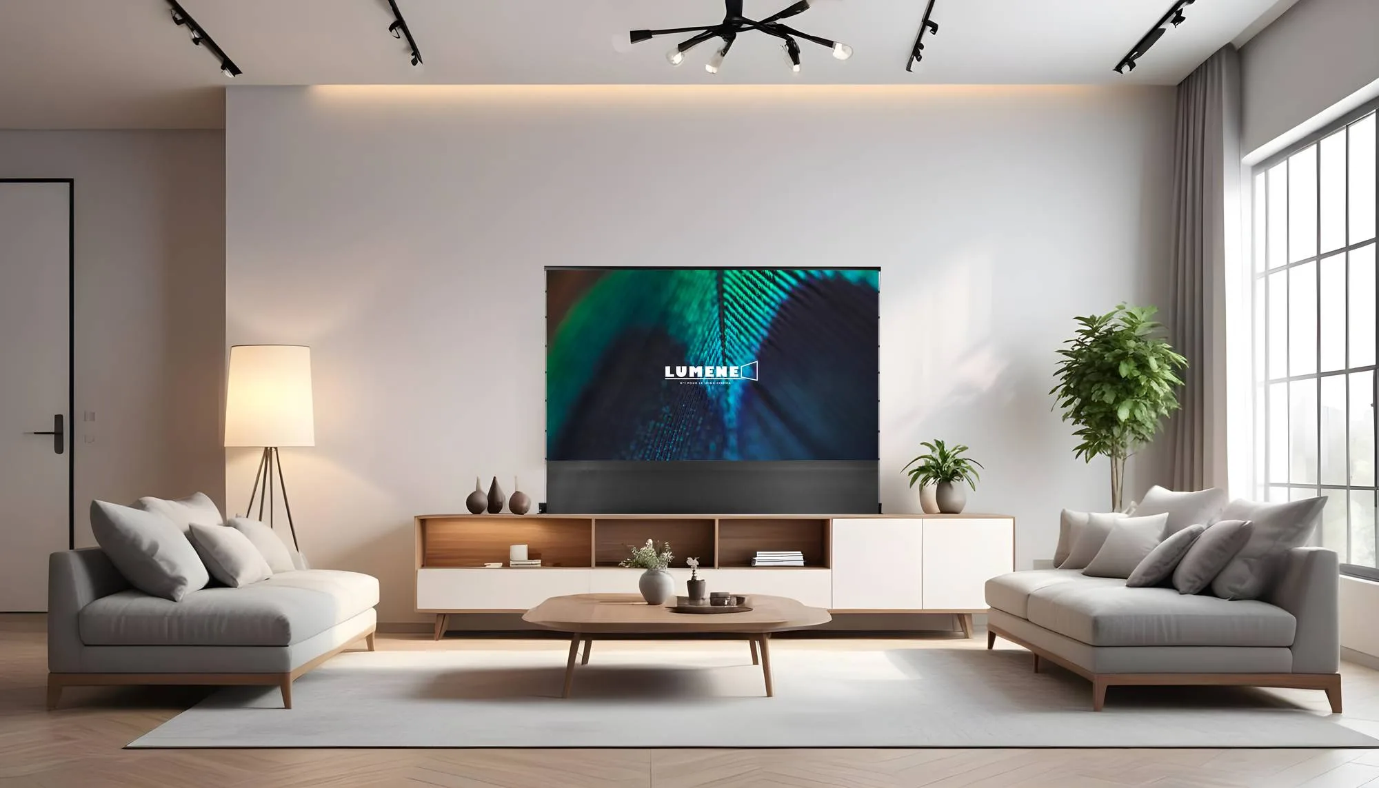 Lumene Eden Extra Bright LT 200C Écrans de projection électriques