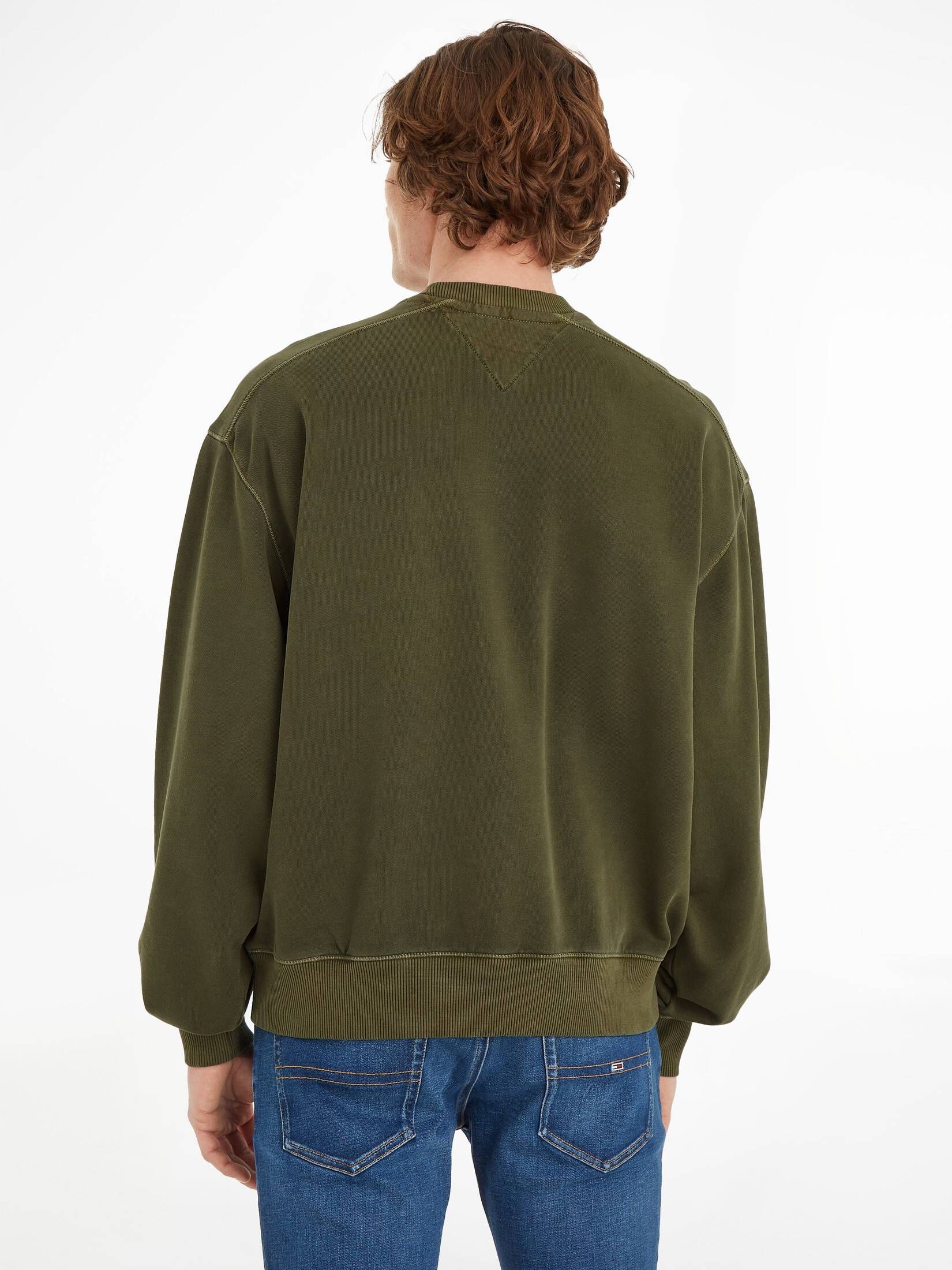 Tommy Jeans| Herren Sweatshirt LUXE VARSITY CREW