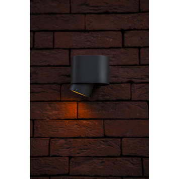 Lutec buitenlamp Cypres 2-lichts antraciet