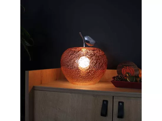Lampe à poser en verre pomme Manzana
